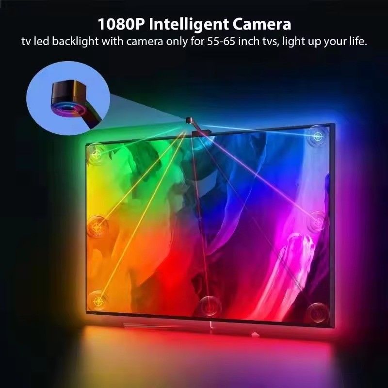DC Bağlantı Teknolojisi Wifi Immersion TV 65-75 inçlik LED arka lambalar Asistan