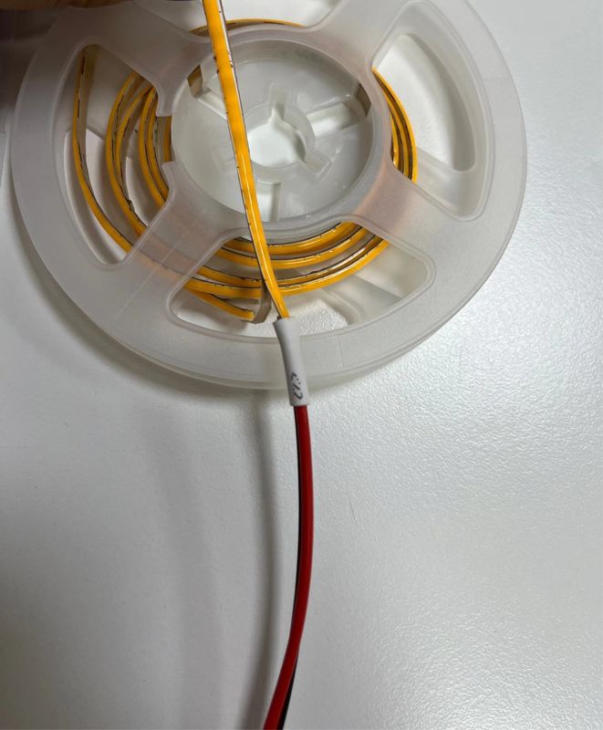 Süper İnce 3mm Genişlik Bakır PCB Cob Şeritleri Işık İçeride Dışarıdaki Ofis Dekorasyonu için