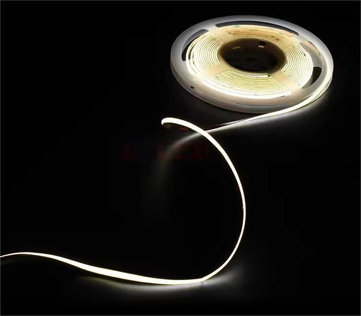 Süper İnce 3mm Genişlik Bakır PCB Cob Şeritleri Işık İçeride Dışarıdaki Ofis Dekorasyonu için