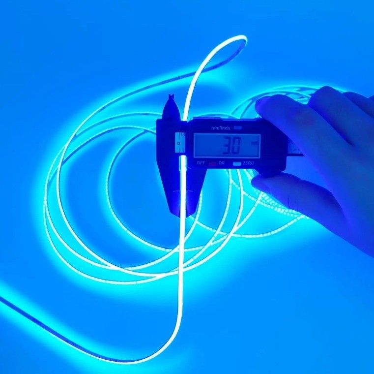 FPC LED RESISTOR Şarap dolabı COB Ultra Dar 3mm Genişliği ve Yüksek Parlaklıklı Doğrusal Işıklı LED Şerit