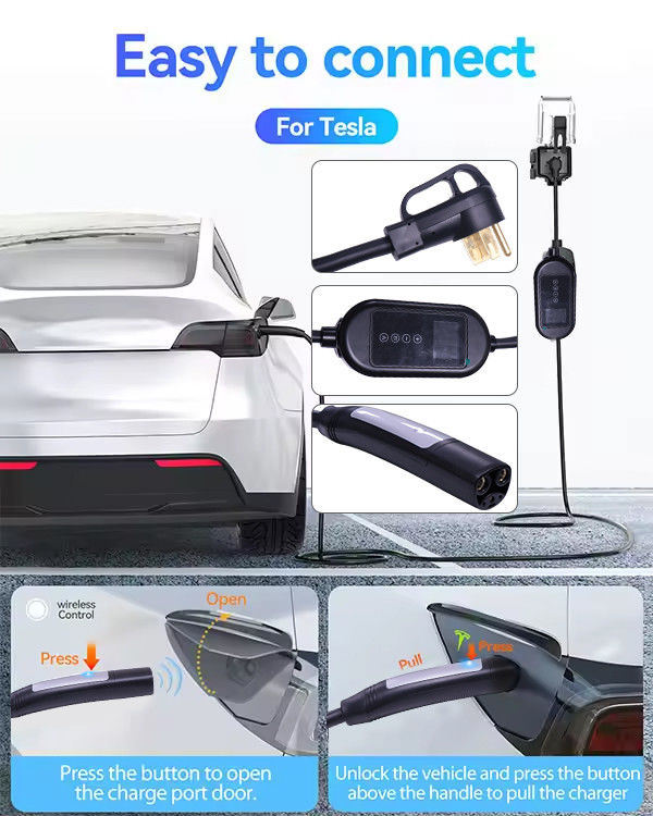 TSL Seviyesi 2 Enerji Araçları için LED Işık EV Hızlı Şarj Aracı